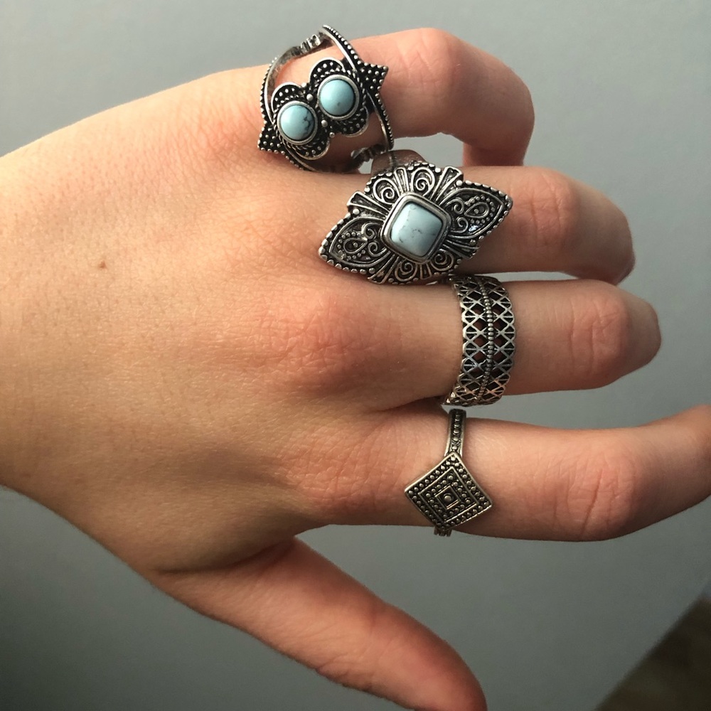 Boho ring bundle - Picture 2 of 2